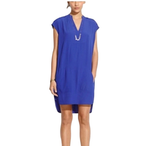 Madewell Morningside Blue Shift Dress Size Small